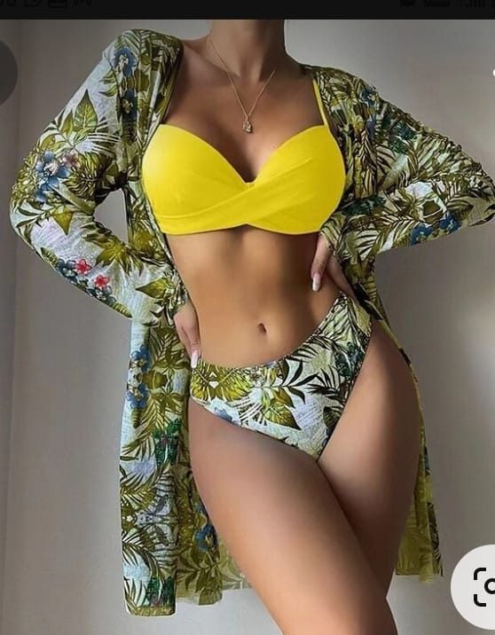 Three Piece Swimwear - Versatile Style for Every Beach Day