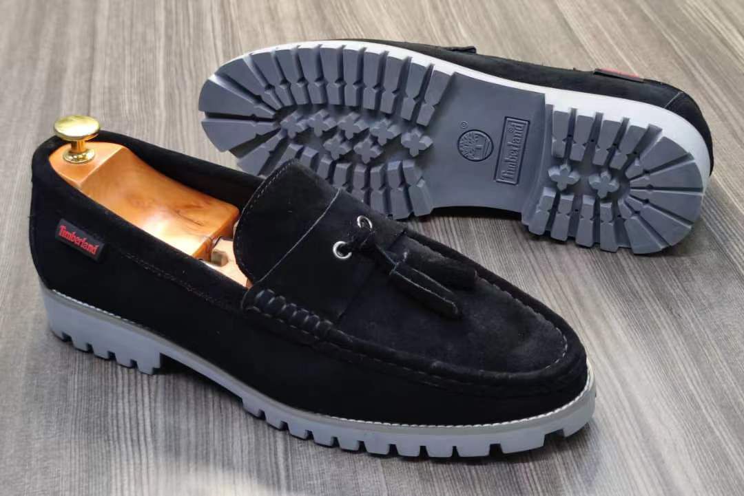 Timberland Suede Moccasin Loafers - Rugged Comfort and Style