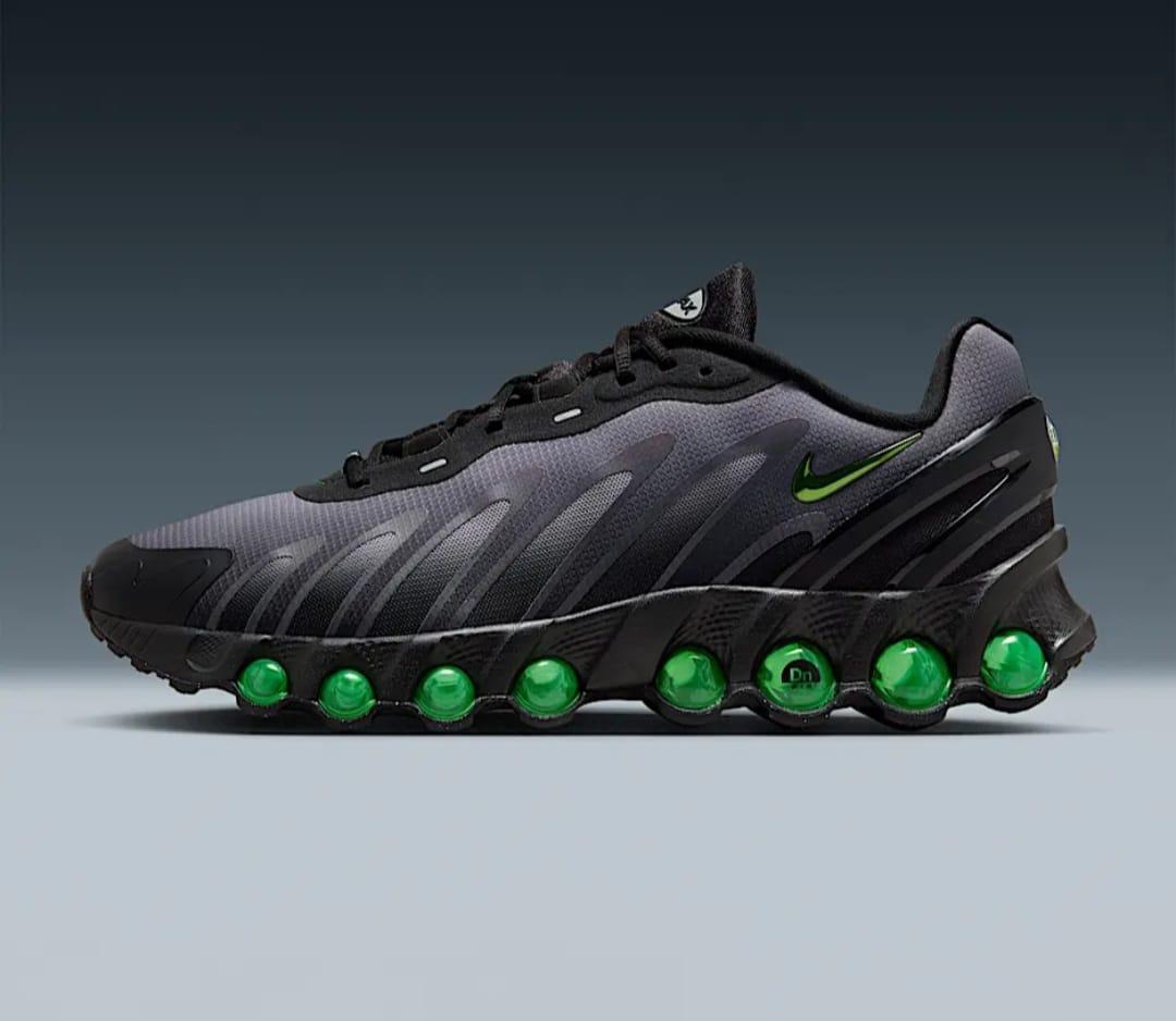 Nike Shox Gravity Nova Black/Green – Bold Comfort & Energy Return