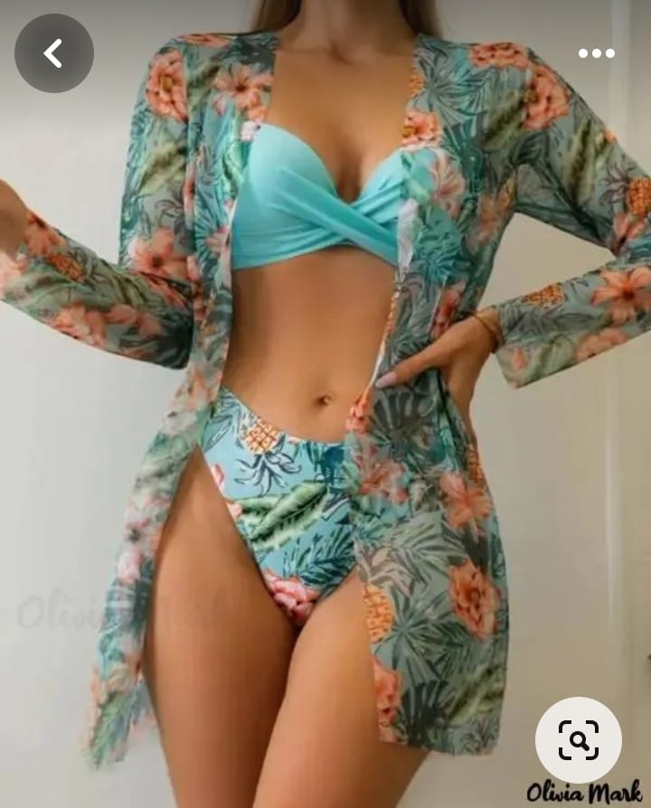 Three Piece Swimwear - Versatile Style for Every Beach Day