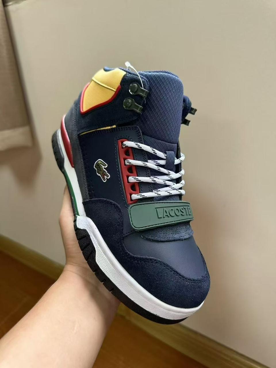 Lacoste Ace Lift Mid Sneakers – Bold Style with Comfort