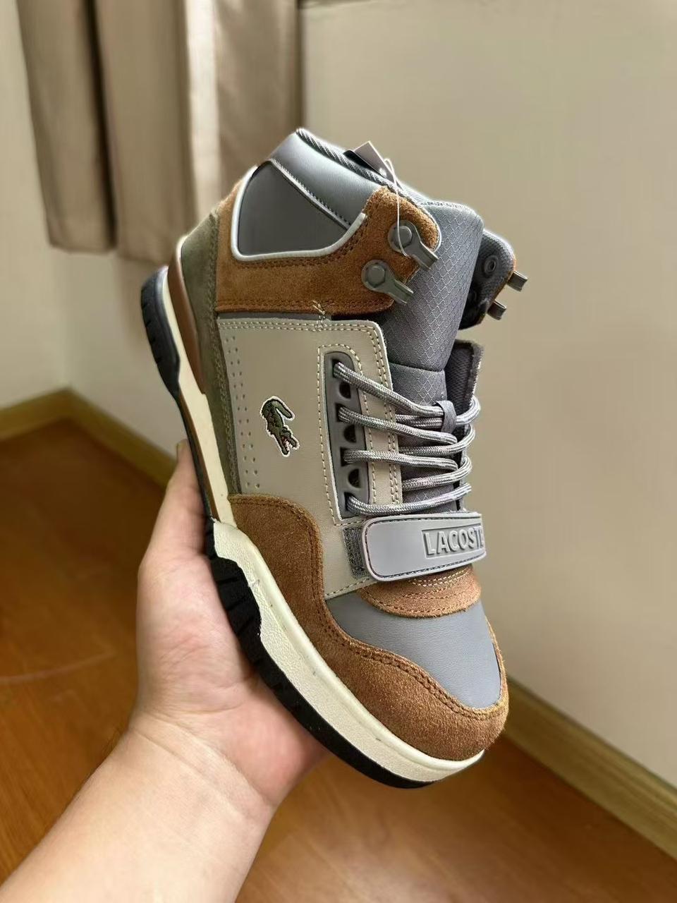 Lacoste Ace Lift Mid Sneakers – Bold Style with Comfort