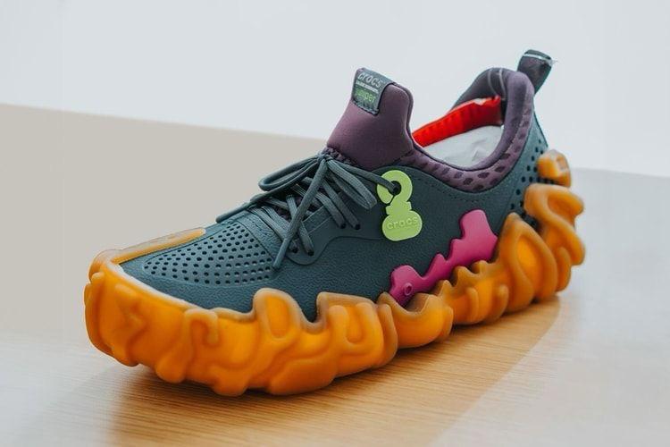 Crocs x Salehe Bembury Pollex Juniper - Futuristic Comfort Meets Organic Design