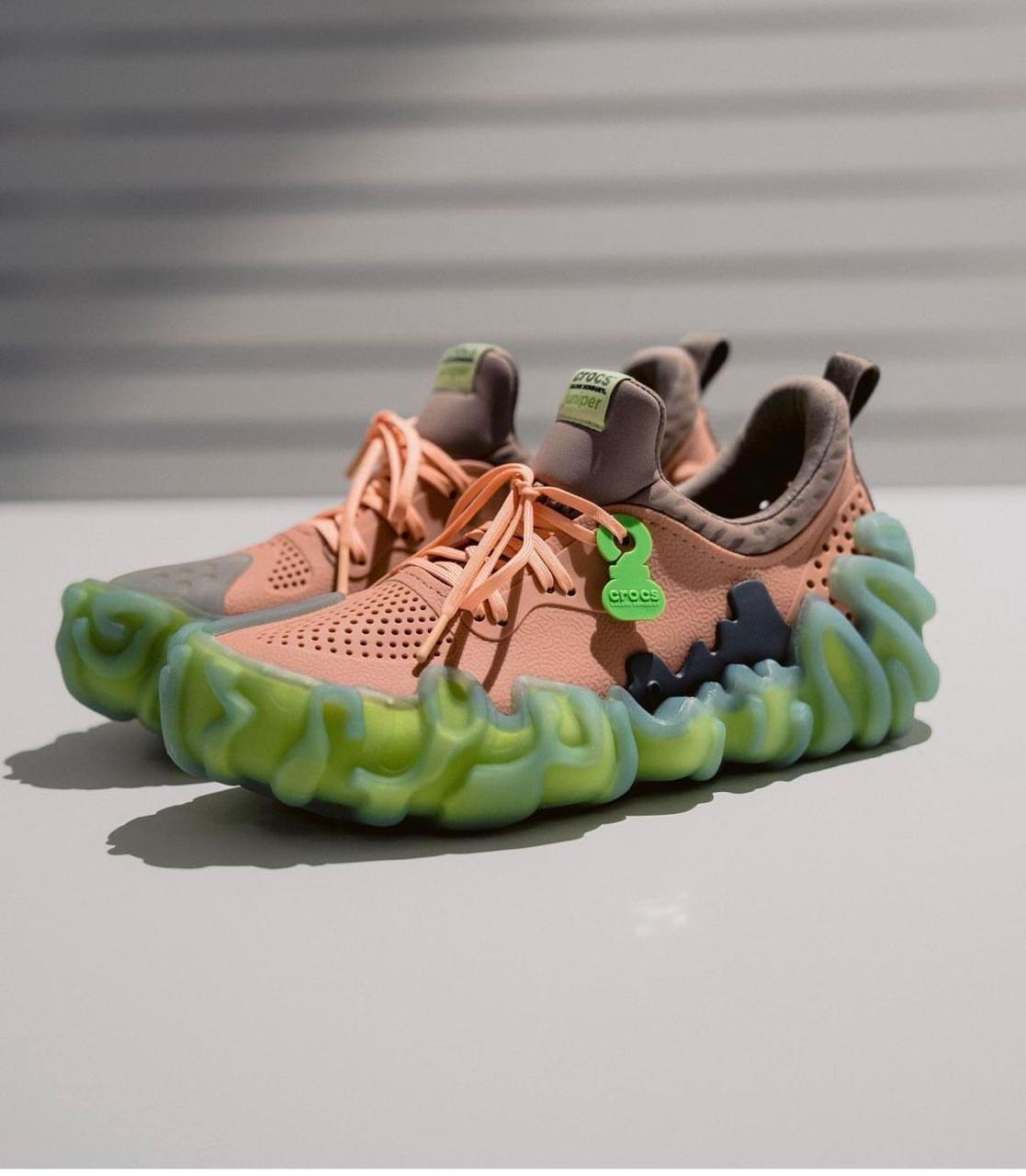 Crocs x Salehe Bembury Pollex Juniper - Futuristic Comfort Meets Organic Design
