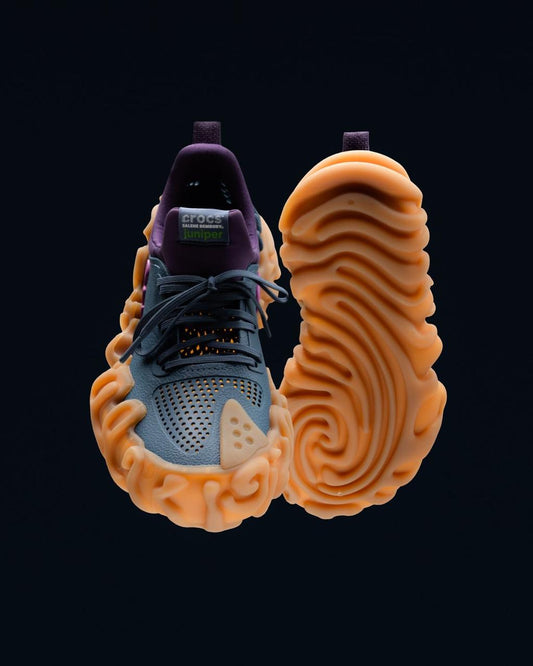 Crocs x Salehe Bembury Pollex Juniper - Futuristic Comfort Meets Organic Design