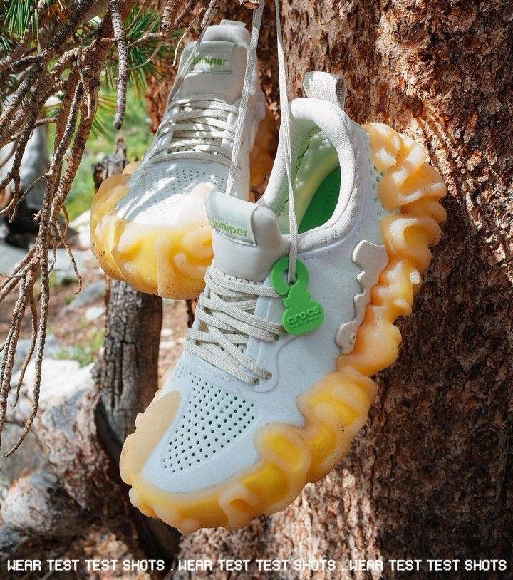 Crocs x Salehe Bembury Pollex Juniper - Futuristic Comfort Meets Organic Design