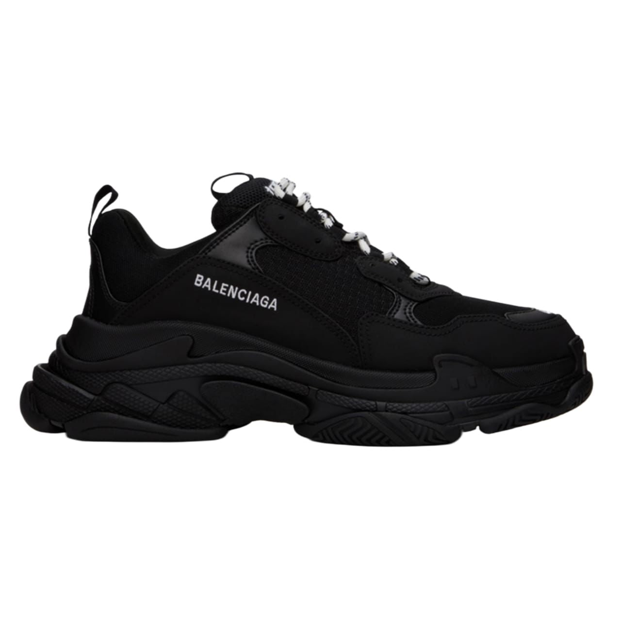 Balenciaga Triple S Clear Sole Sneakers – White | Chunky Luxury Footwear