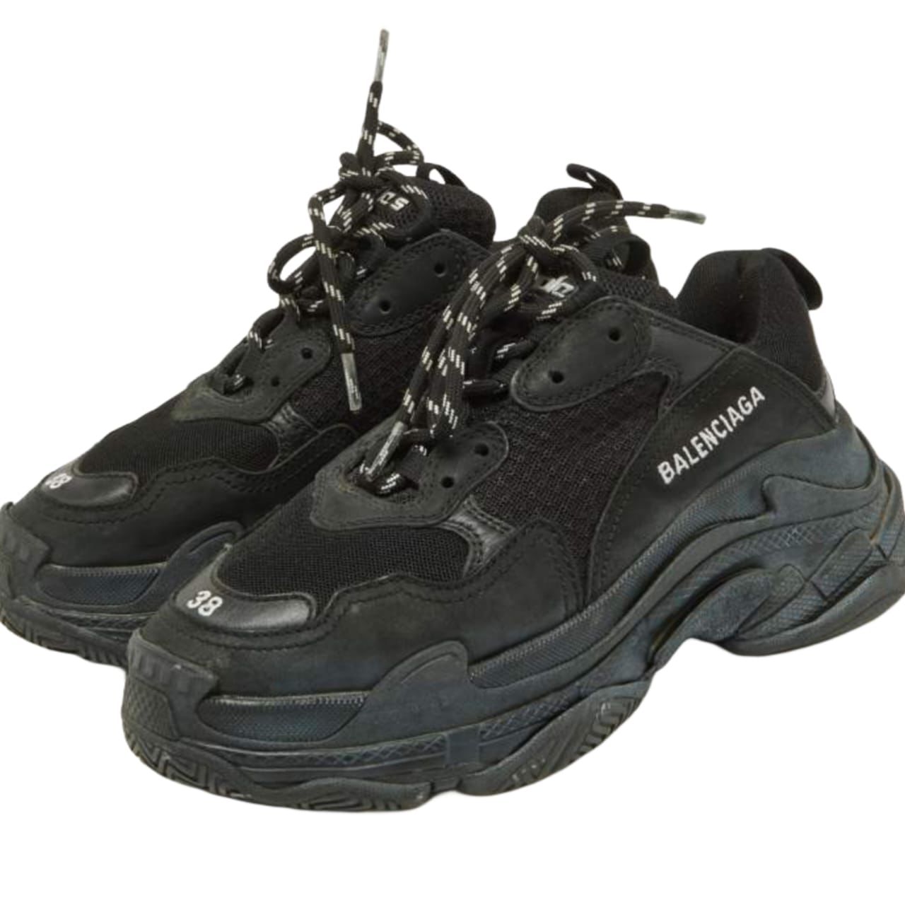 Balenciaga Triple S Clear Sole Sneakers – White | Chunky Luxury Footwear