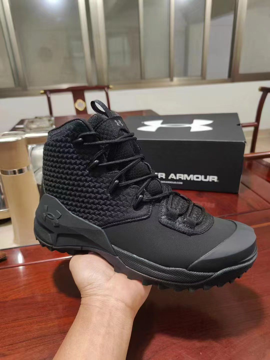 Under Armour Valsetz Trek Tactical Boots – Lightweight, Durable & All-Terrain Support