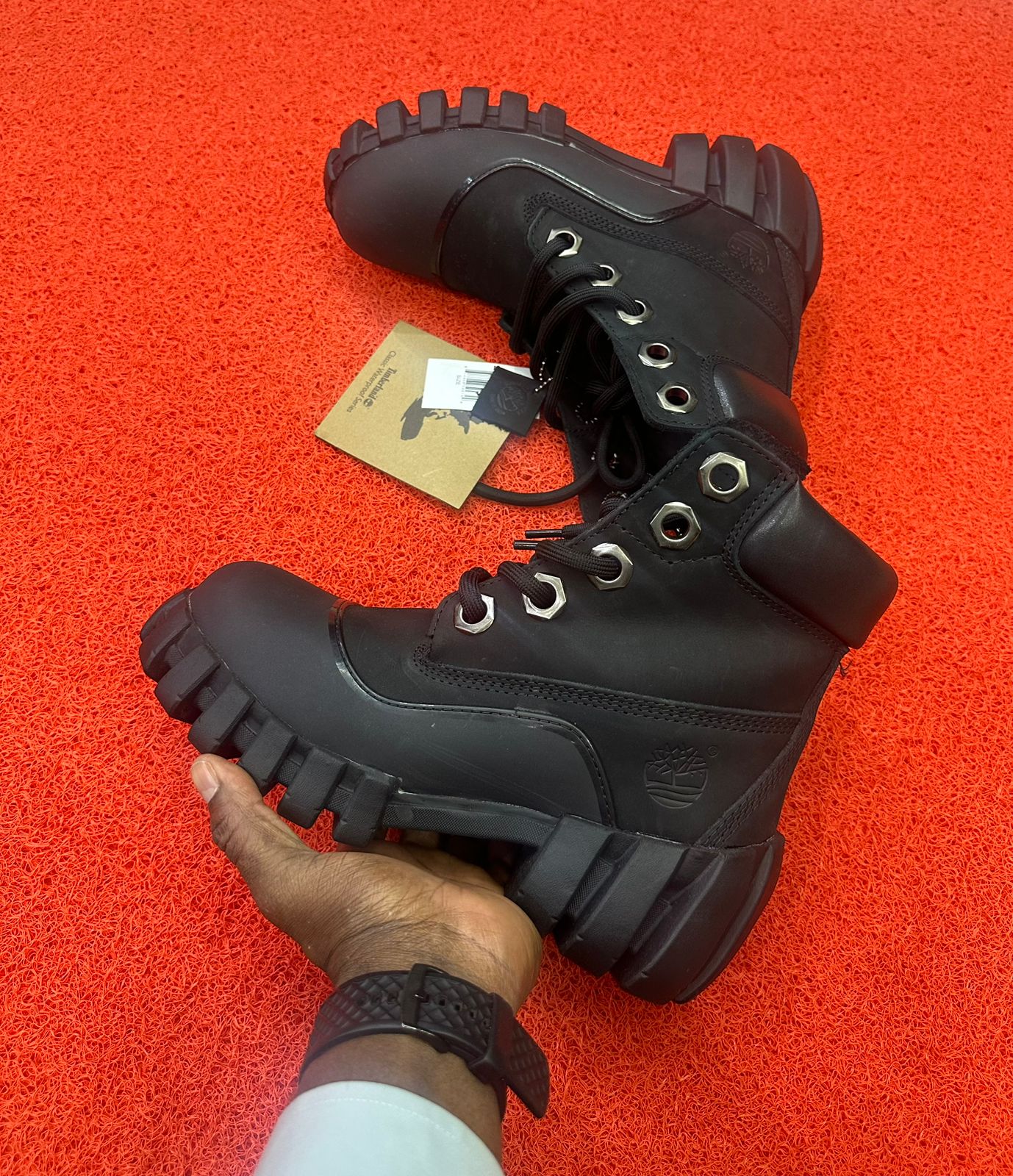 Timberland Chunky Combat Boots for Men & Women – Rugged Urban Waterproof Series
