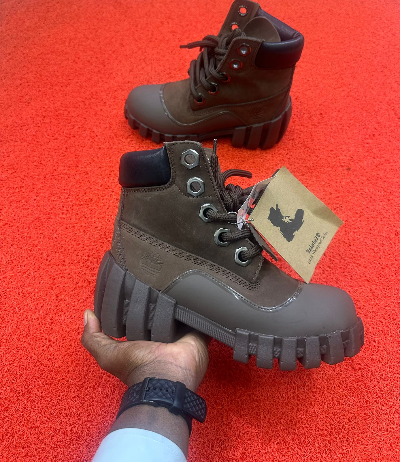Timberland Chunky Combat Boots for Men & Women – Rugged Urban Waterproof Series