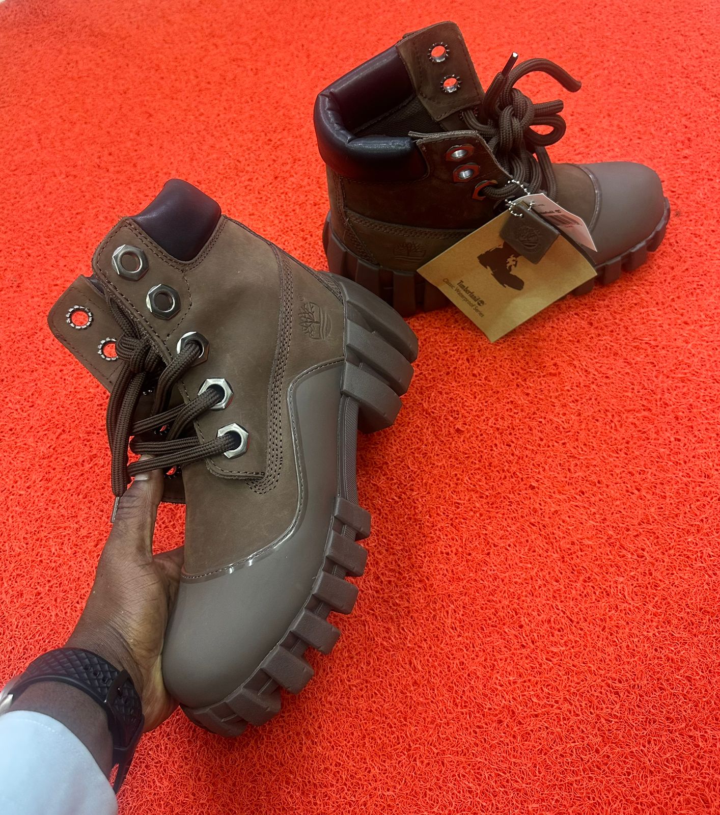 Timberland Chunky Combat Boots for Men & Women – Rugged Urban Waterproof Series